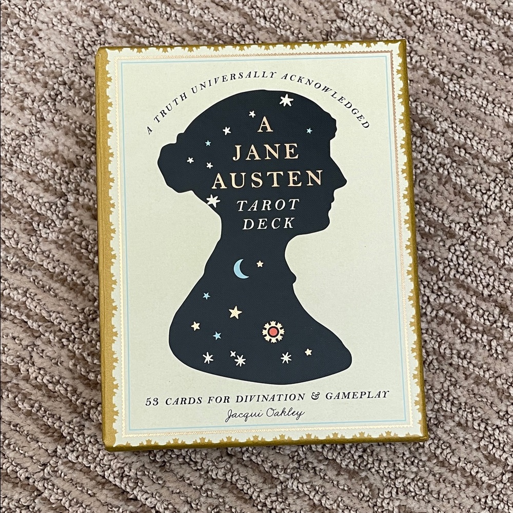 A Jane Austen Tarot Deck - by Jacqui Oakley